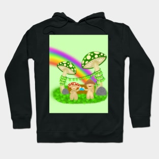 Saint Patrick's Day Mushroom Buddy Design Hoodie